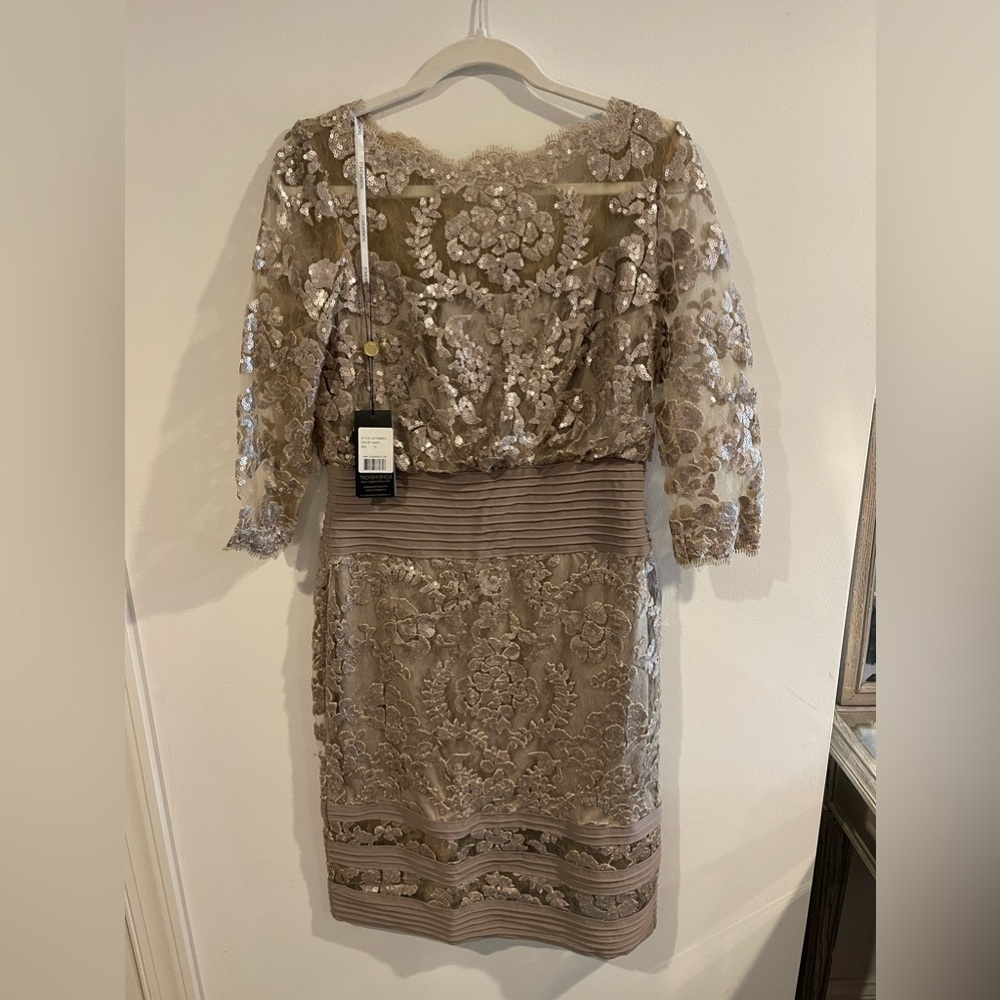 Formal Wedding Guest Dress- New With Tags size 10 - Tadashi Shoji